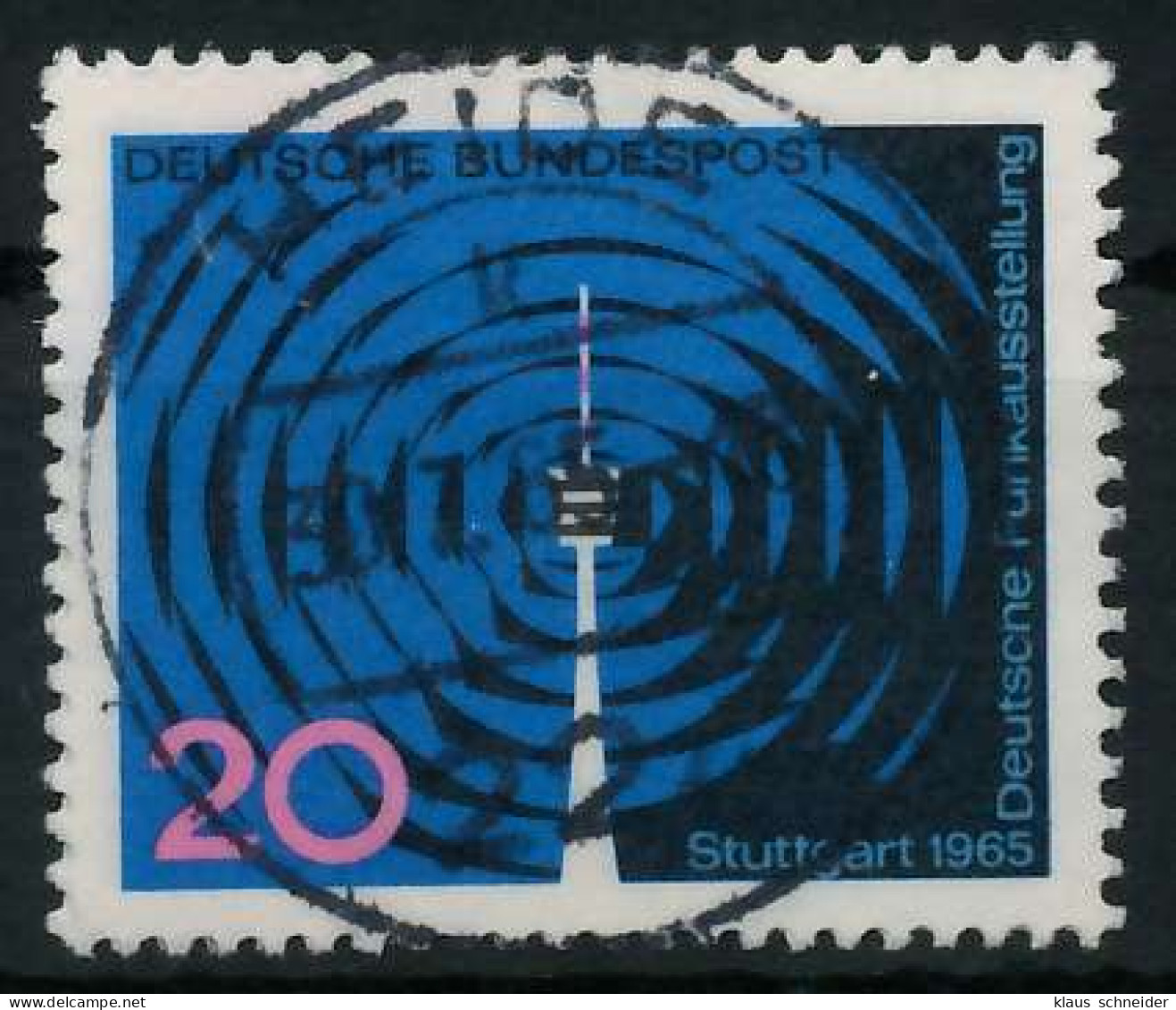 BRD BUND 1965 Nr 481 Zentrisch Gestempelt X6A3422 - Usati