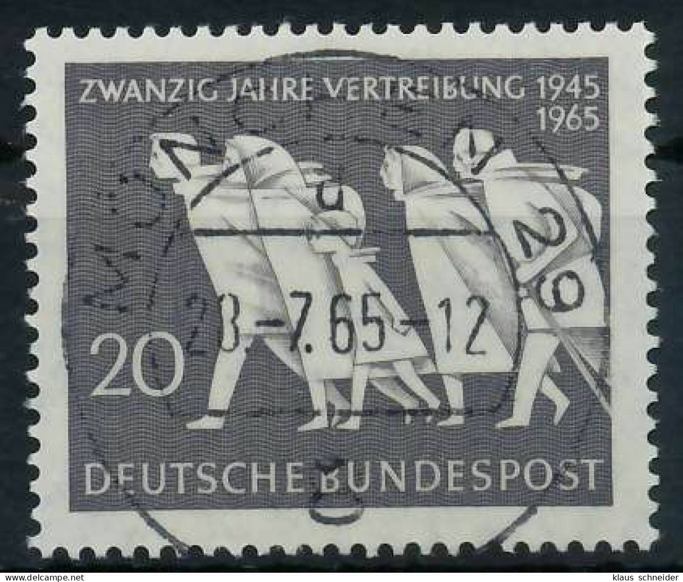 BRD BUND 1965 Nr 479 Zentrisch Gestempelt X6A341A - Used Stamps