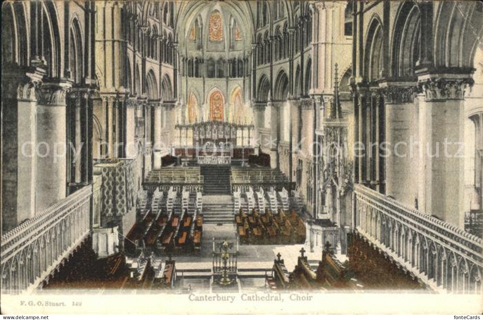 11750352 Canterbury Kent Cathedral Choir  - Andere & Zonder Classificatie