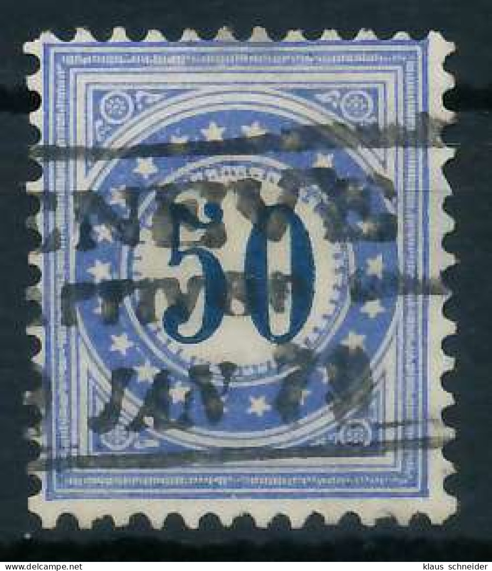 SCHWEIZ PORTOMARKEN 1878 Nr 7I Ka Zentrisch Gestempelt X6B620A - Strafportzegels