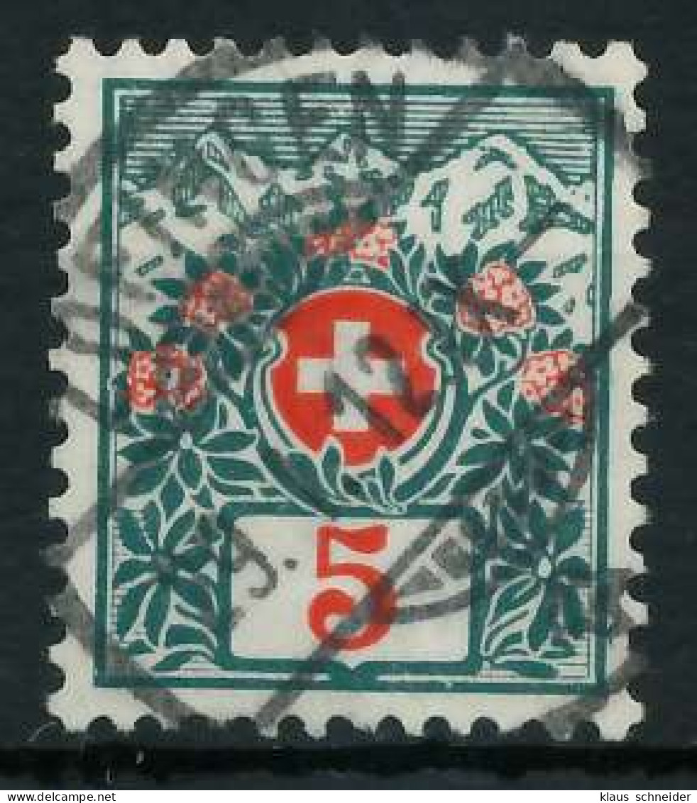 SCHWEIZ PORTOMARKEN 1910-1924 Nr 31 Zentrisch Gestempelt X6B622A - Postage Due