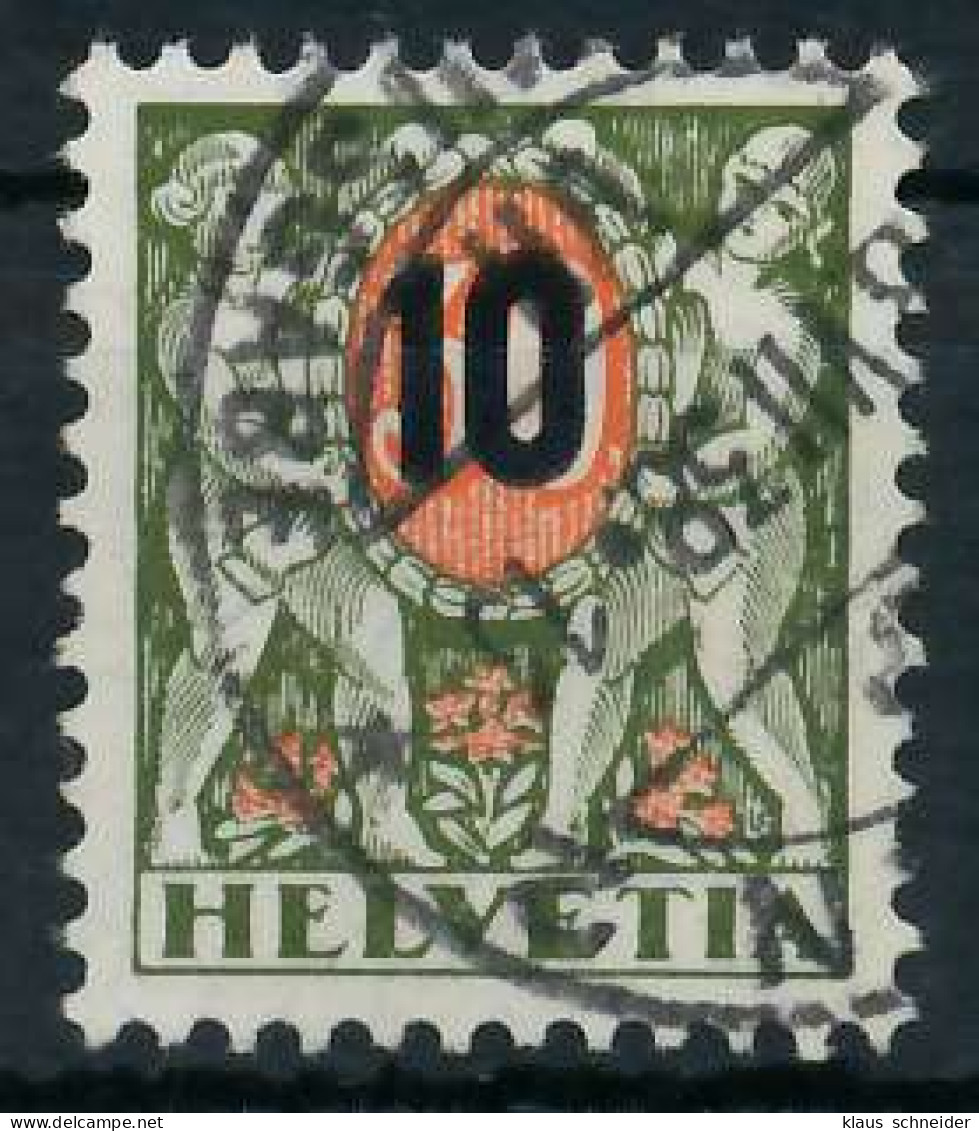 SCHWEIZ PORTOMARKEN 1924-1937 Nr 51 Gestempelt X6B6262 - Portomarken