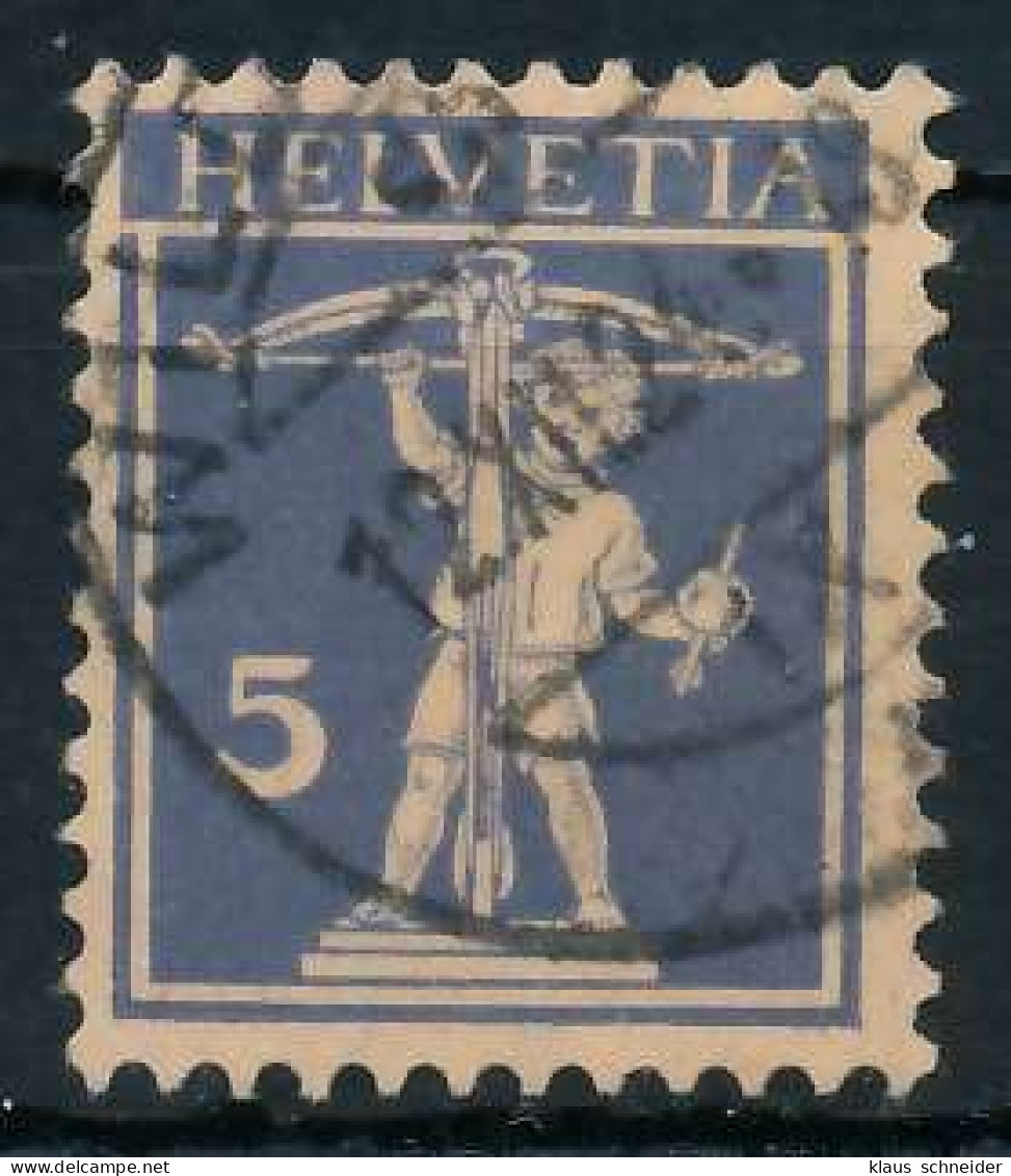 SCHWEIZ 1921 Nr 163 Gestempelt X6C2AA6 - Used Stamps
