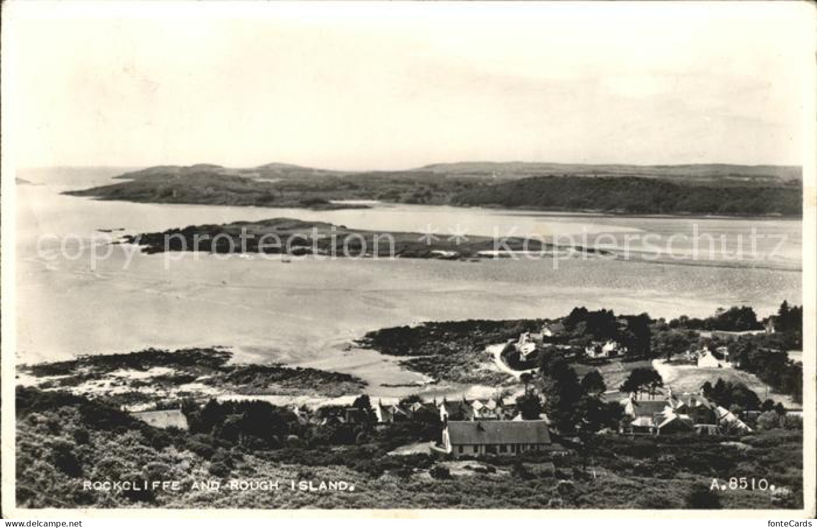 11750307 Rockcliffe General View And Rough Island Dumfries & Galloway - Sonstige & Ohne Zuordnung