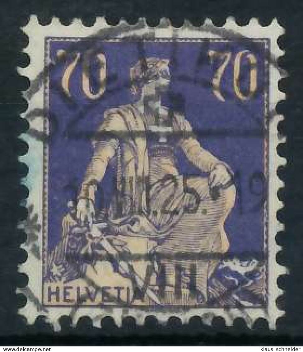 SCHWEIZ 1921 Nr 171x Zentrisch Gestempelt X6C2B9E - Used Stamps