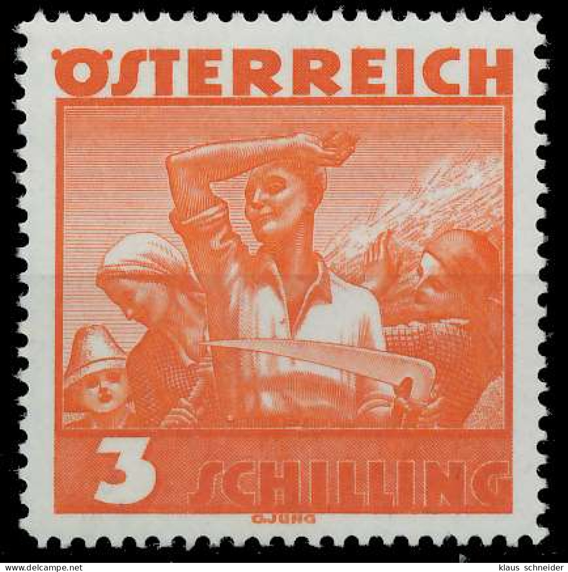 ÖSTERREICH 1934 Nr 586 Postfrisch X6FAF0A - Unused Stamps