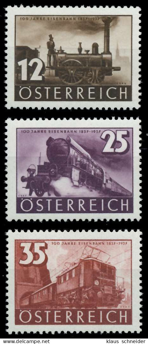 ÖSTERREICH 1937 Nr 646-648 Postfrisch X6FAF62 - Neufs