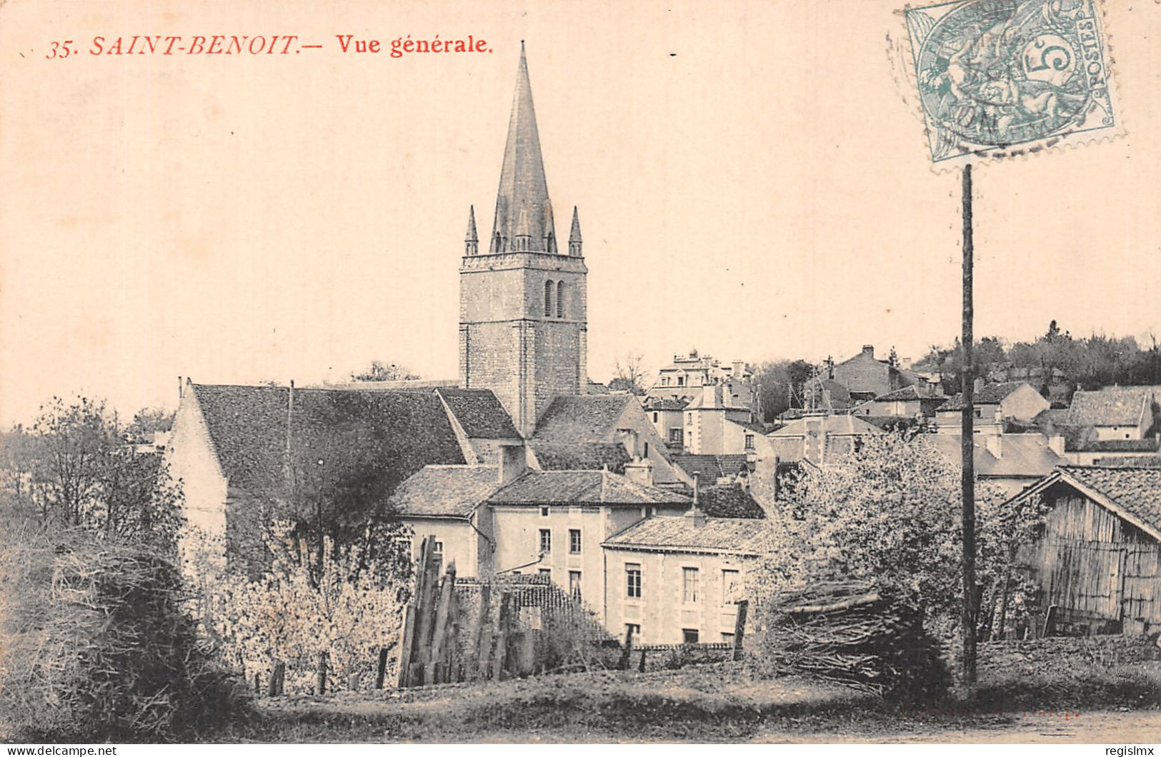 86-SAINT BENOIT-N°2141-E/0343 - Saint Benoît
