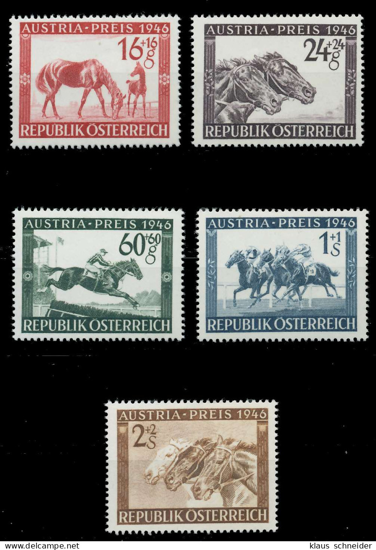 ÖSTERREICH 1946 Nr 785-789 Postfrisch X70778E - Unused Stamps