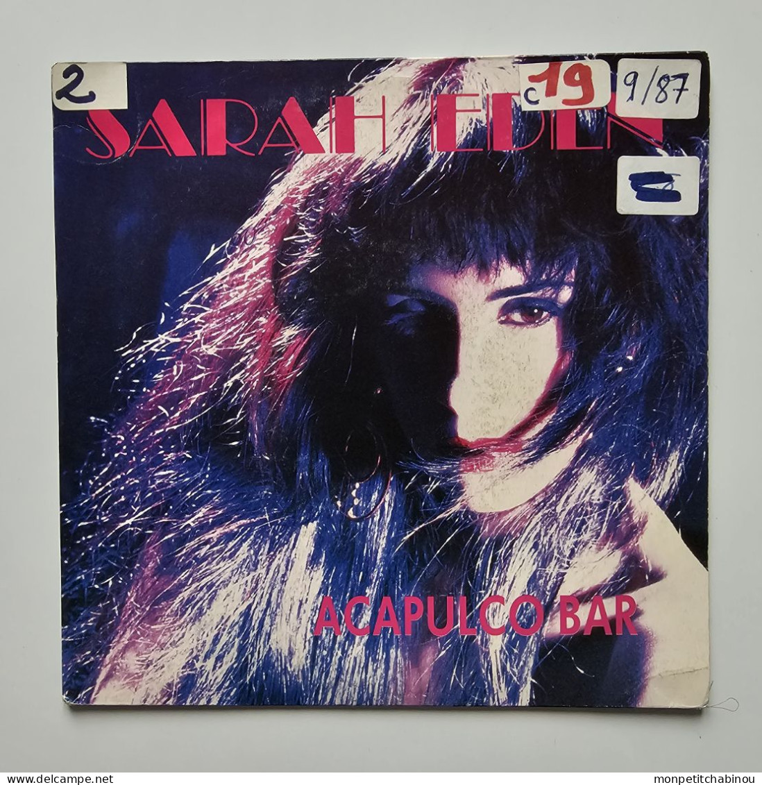 45T SARAH EDEN : Acapulco Bar - Other - French Music