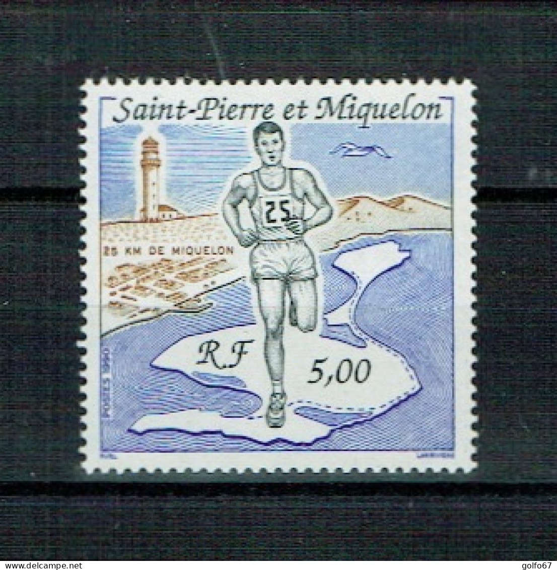 ST PIERRE & MIQUELON 1990 Y&T N° 522 NEUF** - Unused Stamps