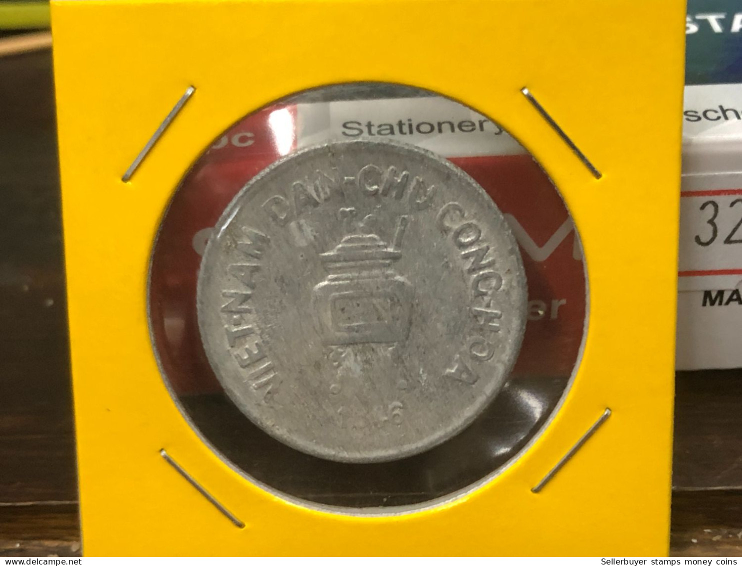 VIET-NAM DAN-CHU CONG-HOA-aluminium-KM#2.1 1946 5 Hao(coins Error Backside Printing 10 Pm)-1 Pcs- Xf No 8 - Viêt-Nam