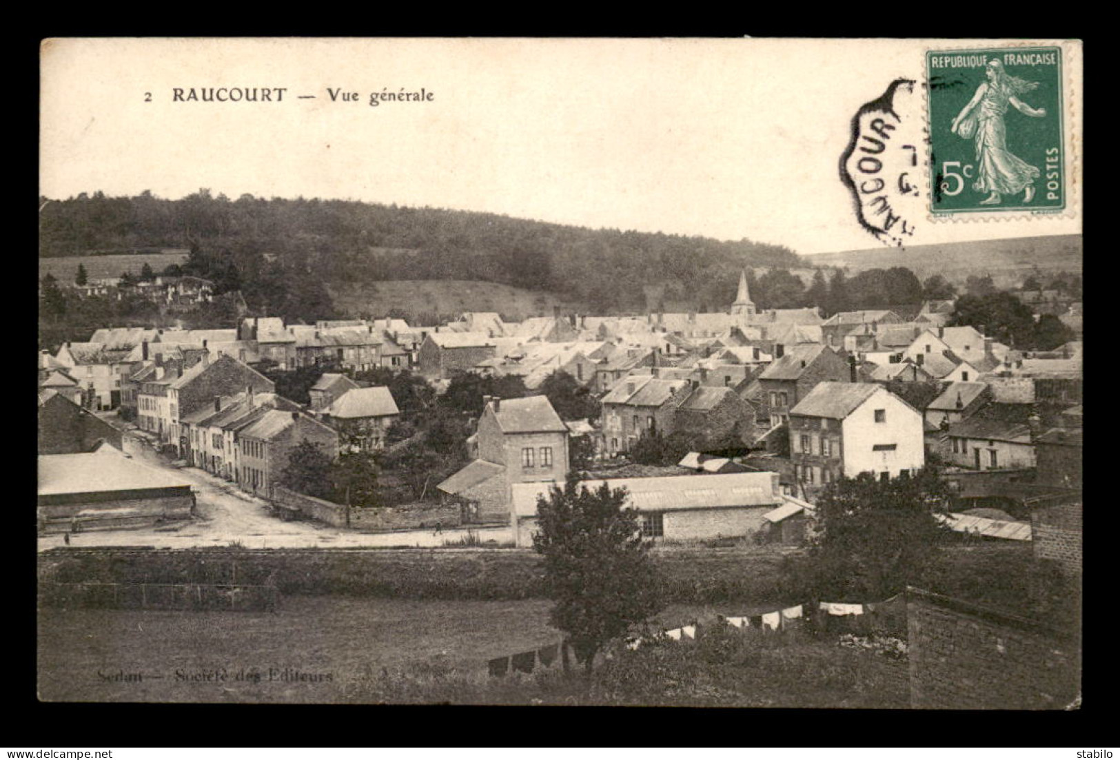 08 - RAUCOURT - VUE GENERALE - Sonstige & Ohne Zuordnung