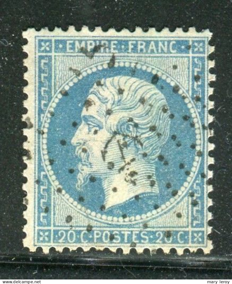 Superbe N° 22 - Cachet Ancre - 1862 Napoléon III