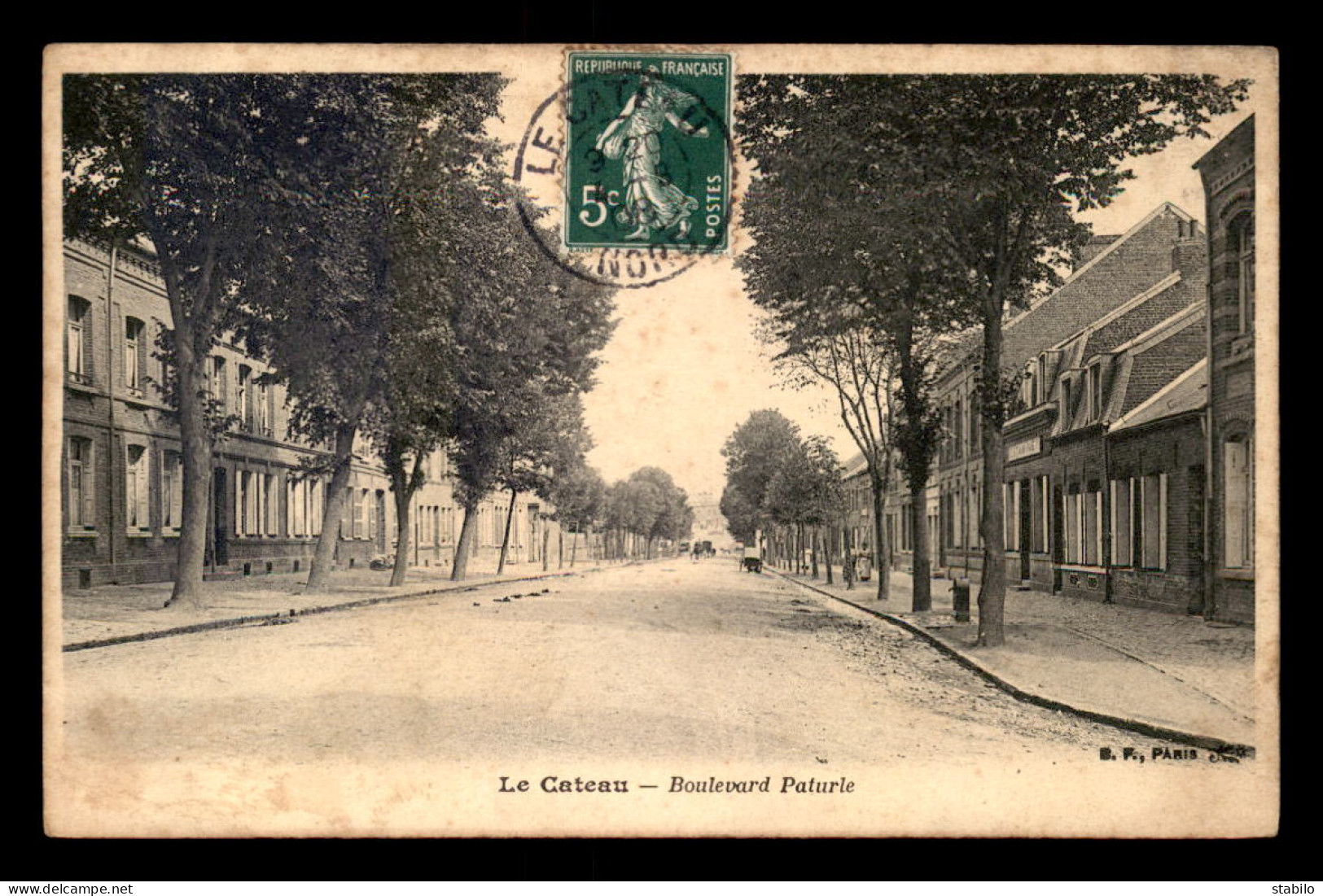 59 - LE CATEAU - BOULEVARD PATURLE - Le Cateau