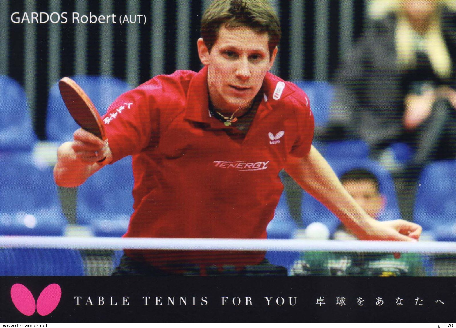 Austria / Autriche 2014, Robert Gardos - Tennis De Table