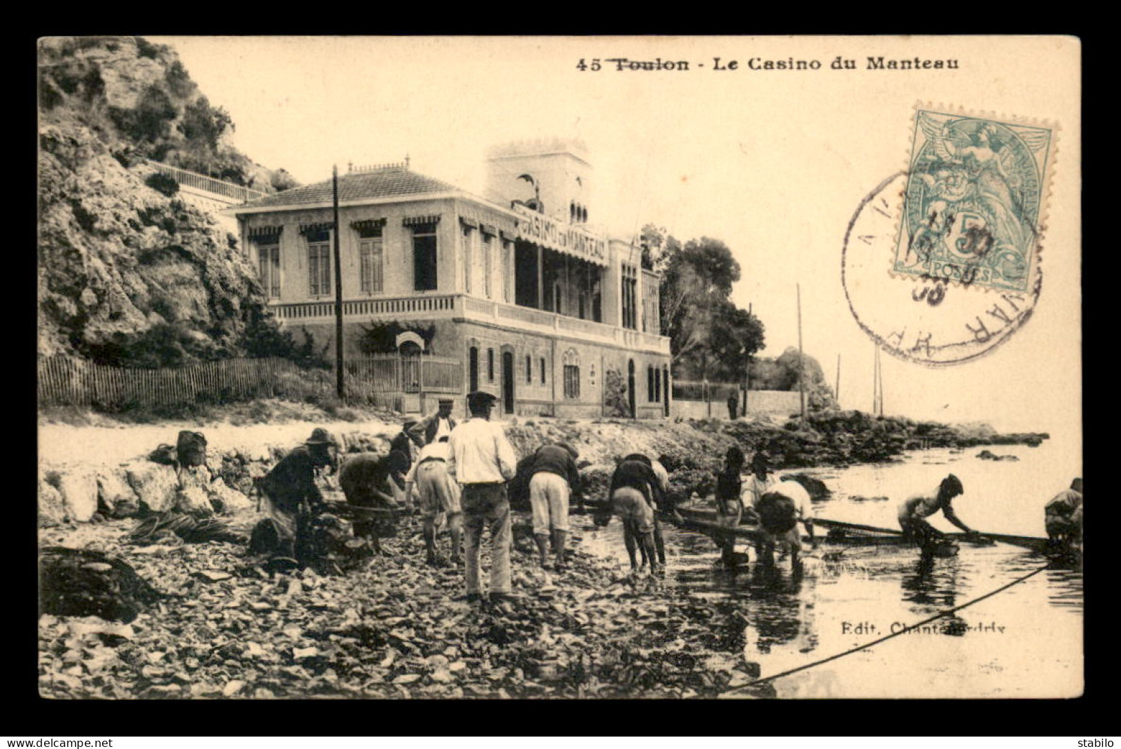 83 - TAMARIS - PECHE A LA SENNE ET LE CASINO DU MANTEAU  - Tamaris