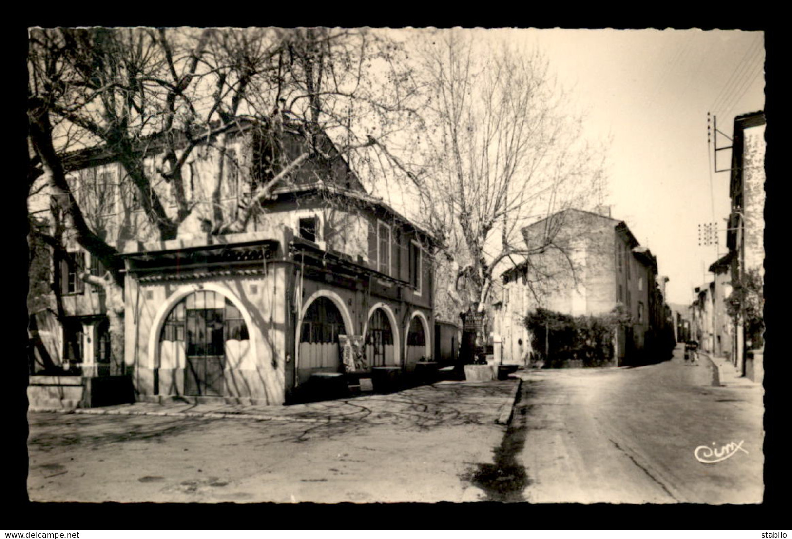 83 - LA ROQUEBRUSSANNE - HOTEL DE LA LOUBE ET GRAND'RUE - La Roquebrussanne