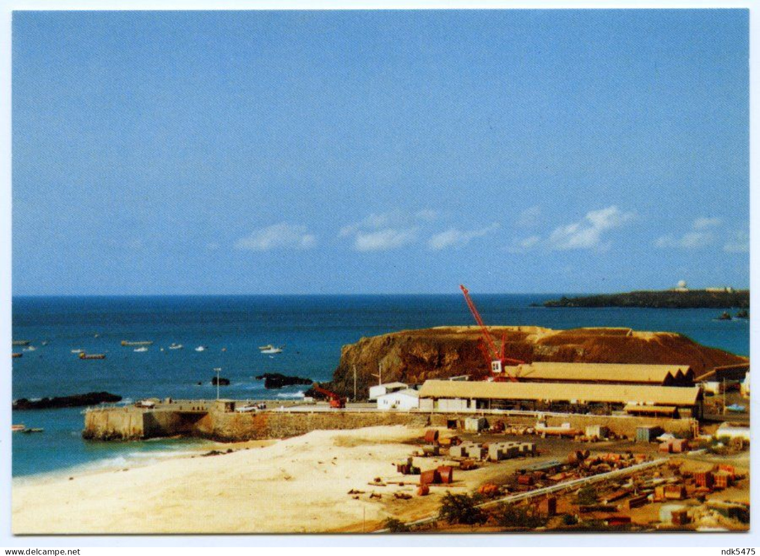 ASCENSION ISLAND - THE PIERHEAD, GEORGETOWN (10 X 15cms Approx.) - Ascension Island