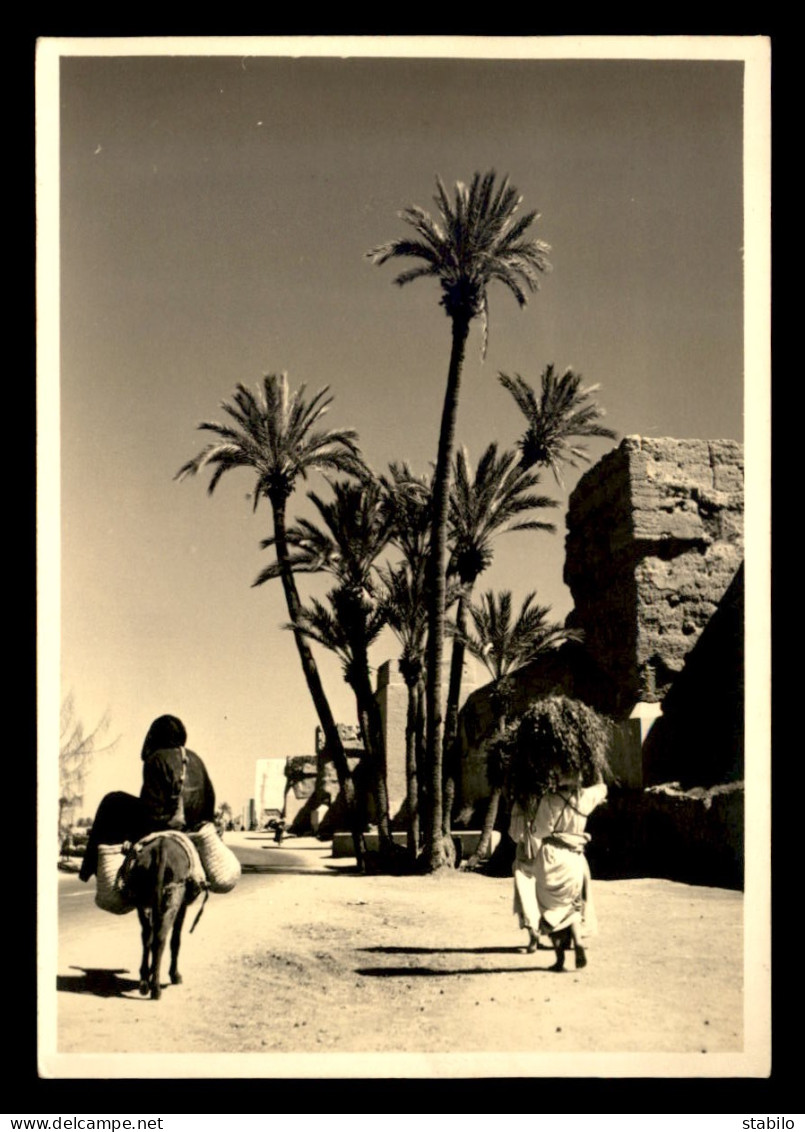 MAROC - MARRAKECH - LES REMPARTS - SERIE LE MAROC ARTISTIQUE - PHOTOS EDITIONS ART-MAROC, RABAT - Marrakech