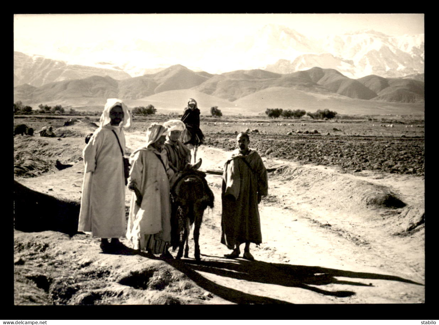 MAROC - ENVIRONS DE MARRAKECH - SERIE VISAGE PHOTOGRAPHIQUE DU MAROC - EDIT BERNARD ROUGET, CASABLANCA  - Marrakesh