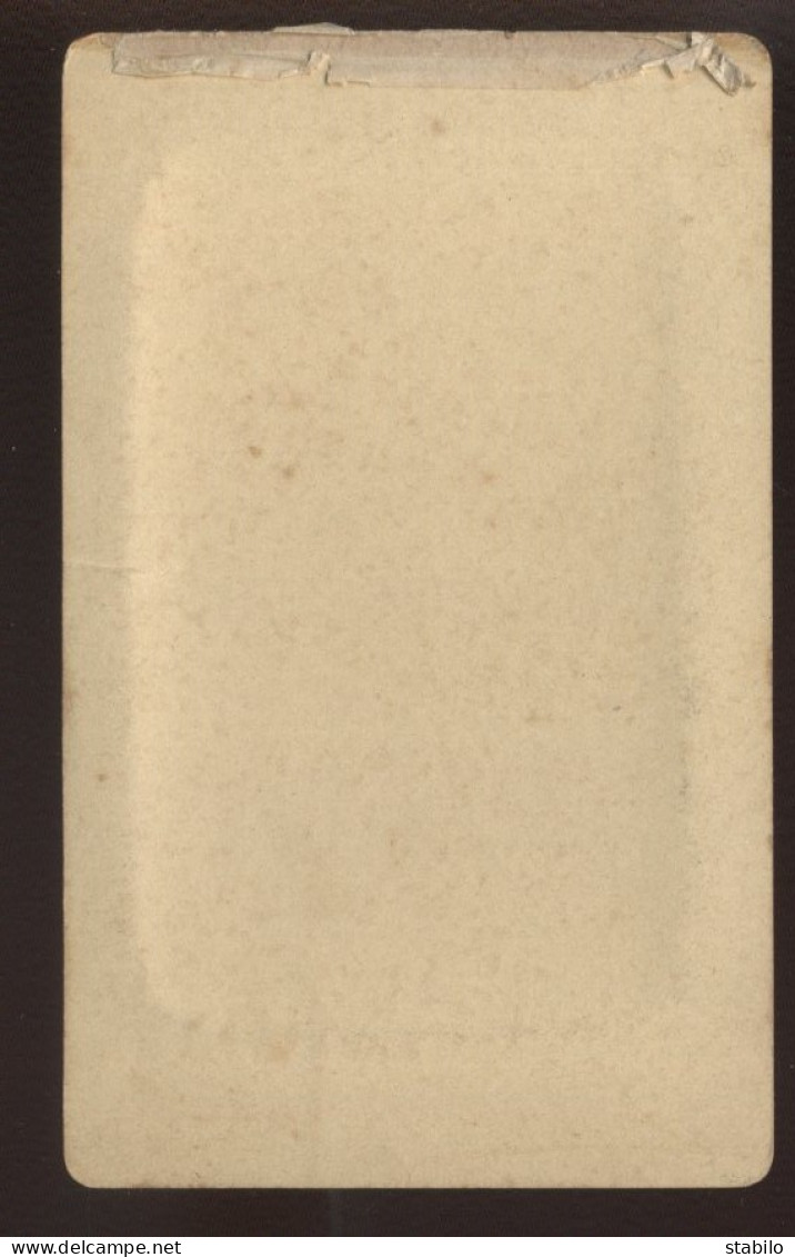 PHOTOGRAPHIE CDV BOUVARD ST-MIHIEL (MEUSE) - FEMME - FORMAT 6.5 X 10 CM - Alte (vor 1900)
