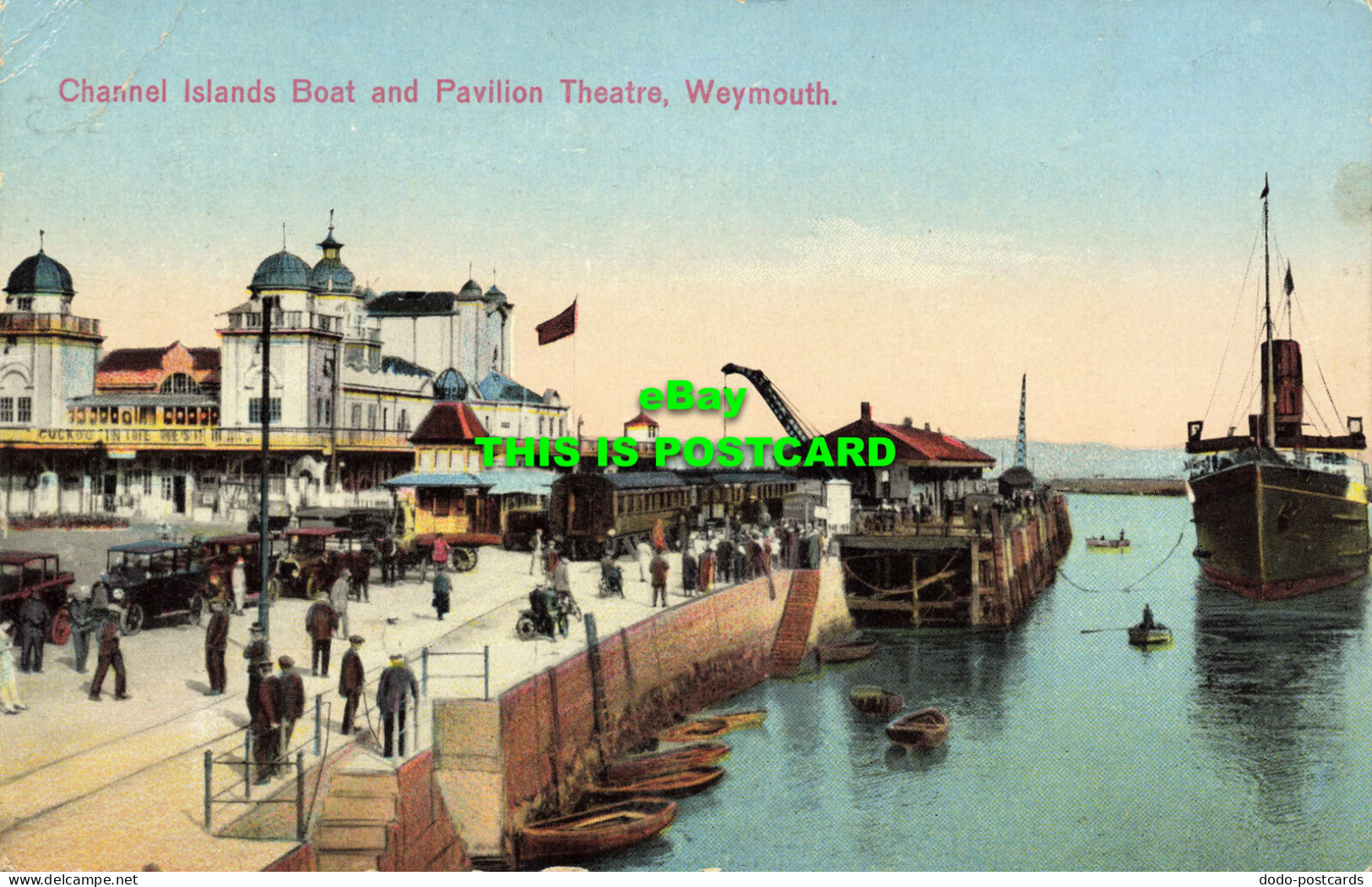 R601269 Channel Islands Boat And Pavilion Theatre. Weymouth. 1933 - Wereld