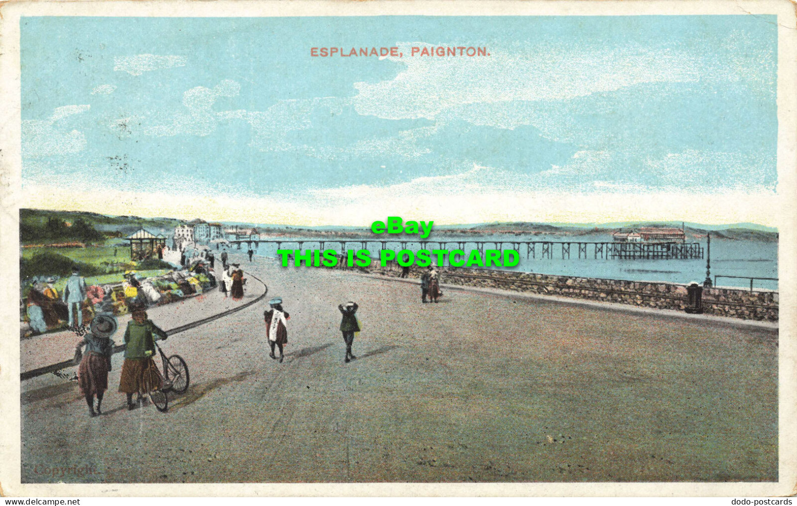 R603064 Paignton. Esplanade. G. D. And D. 1905 - Welt