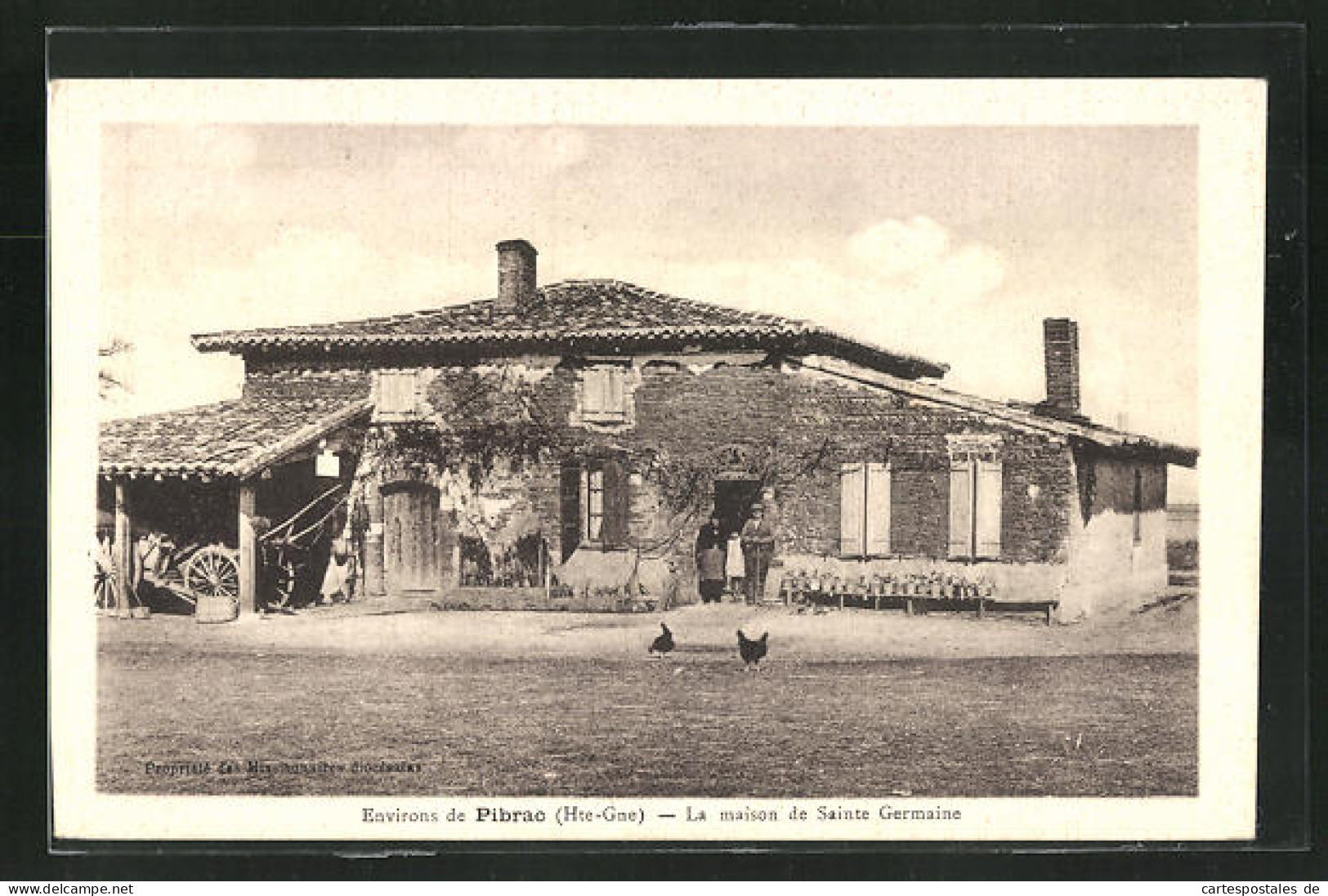 CPA Pibrac, La Maison De Sainte Germaine  - Pibrac