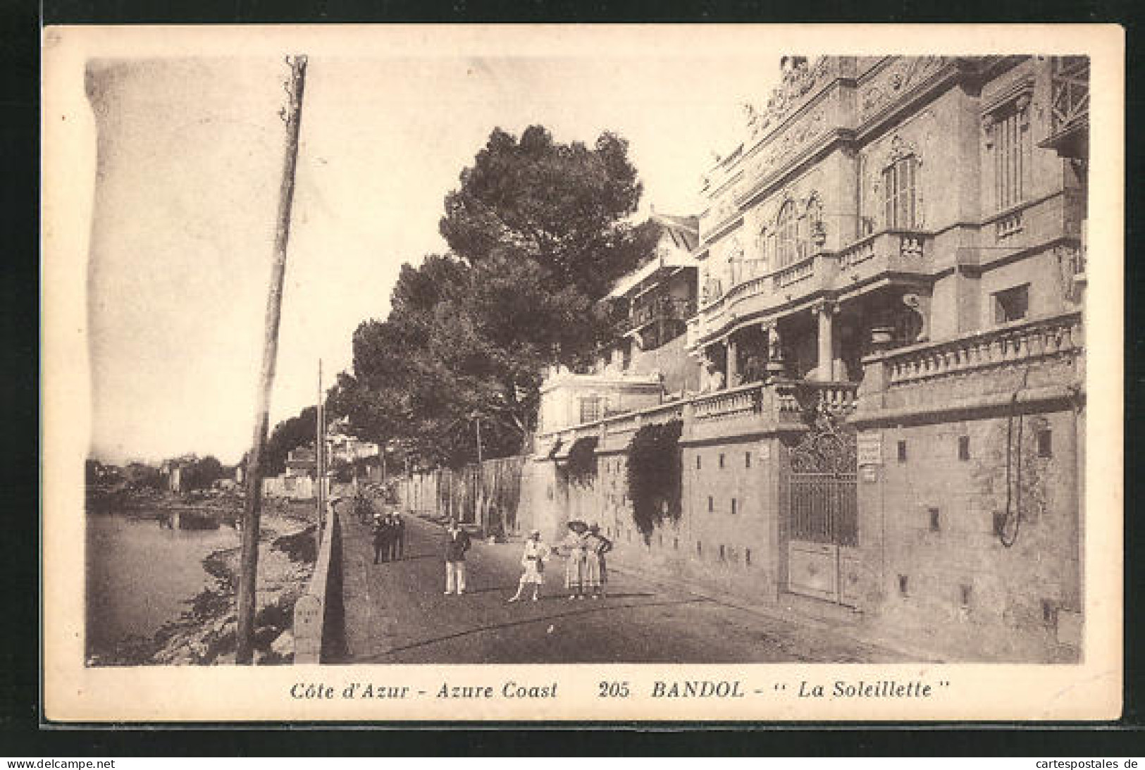 CPA Bandol, La Soleillette, Cote D'Azur  - Bandol