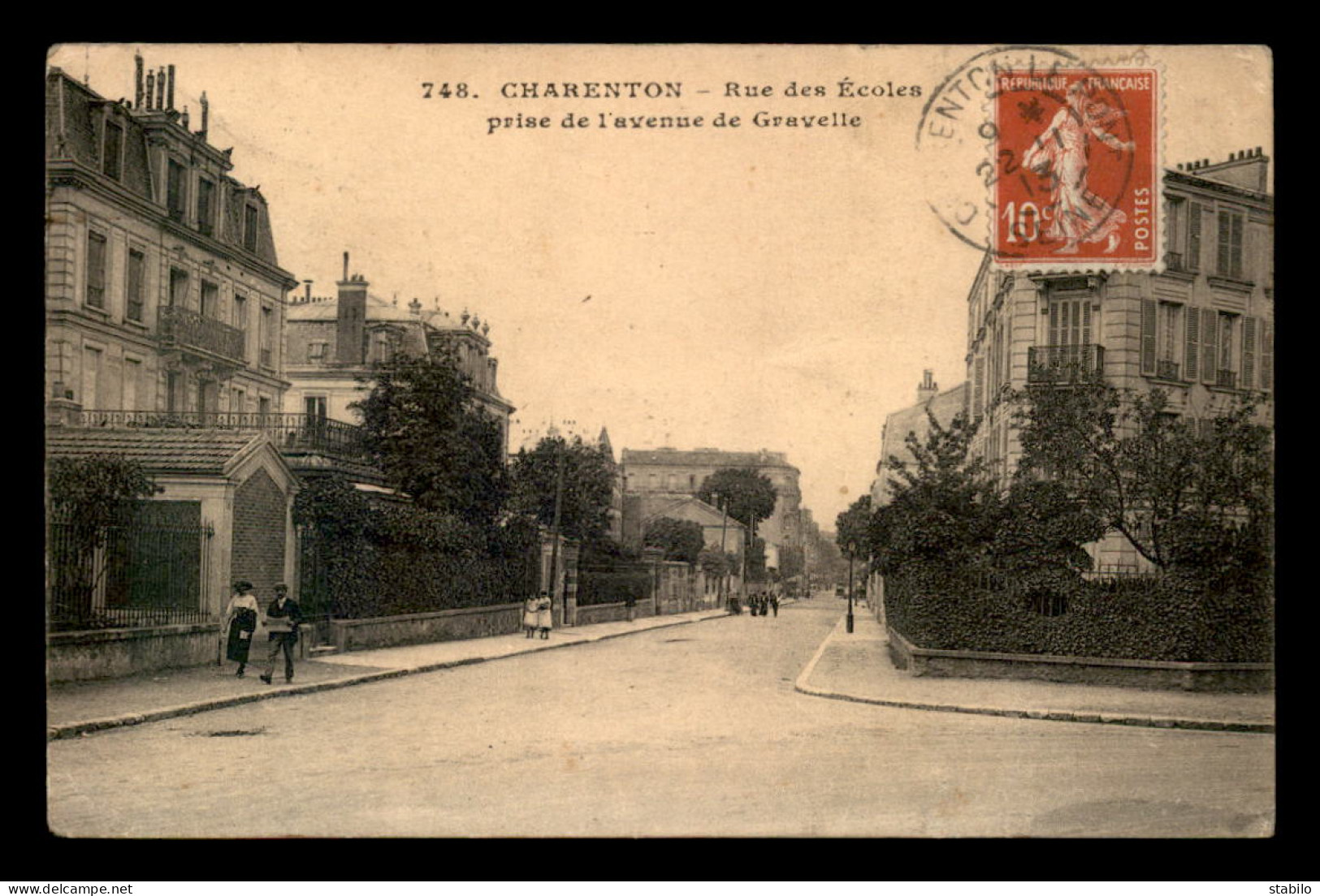 94 - CHARENTON-LE-PONT - RUE DES ECOLES - Charenton Le Pont