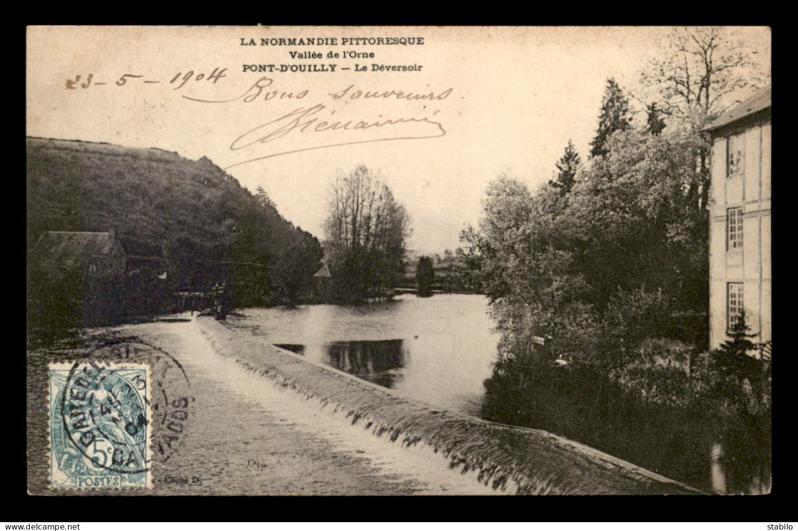 14 - PONT D'OUILLY - LE DEVERSOIR - Pont D'Ouilly