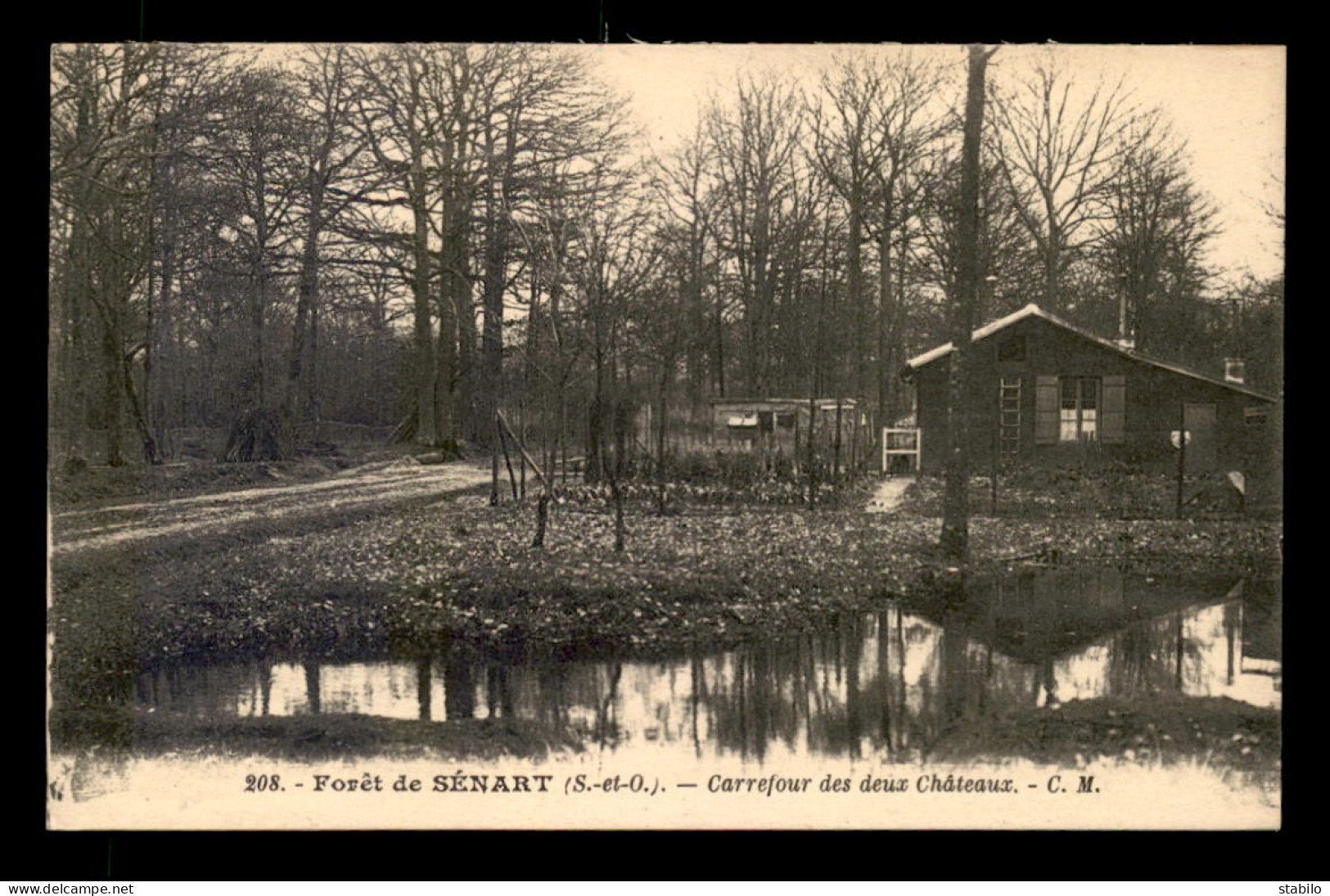 91 - FORET DE SENART - CARREFOUR DES DEUX CHATEAUX - Sonstige & Ohne Zuordnung