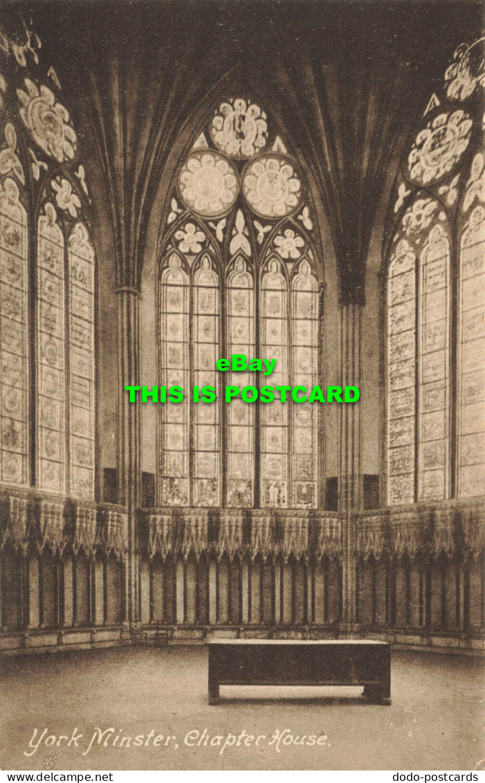 R603137 York Minster. Chapter House. F. Frith. No. 18427 - Wereld