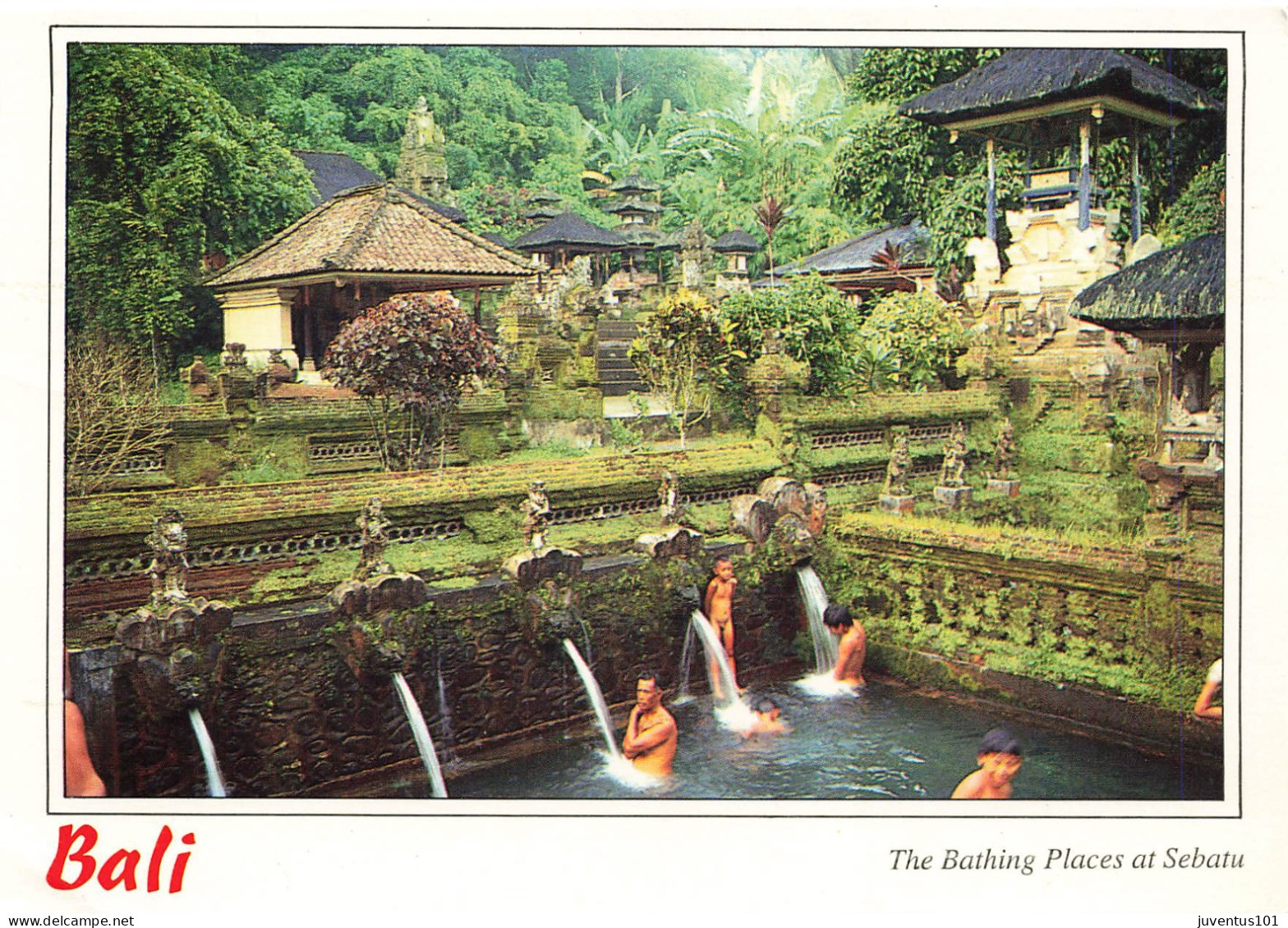 CPSM Bali The Bathing Places At Sebatu-RARE       L2880 - Indonésie
