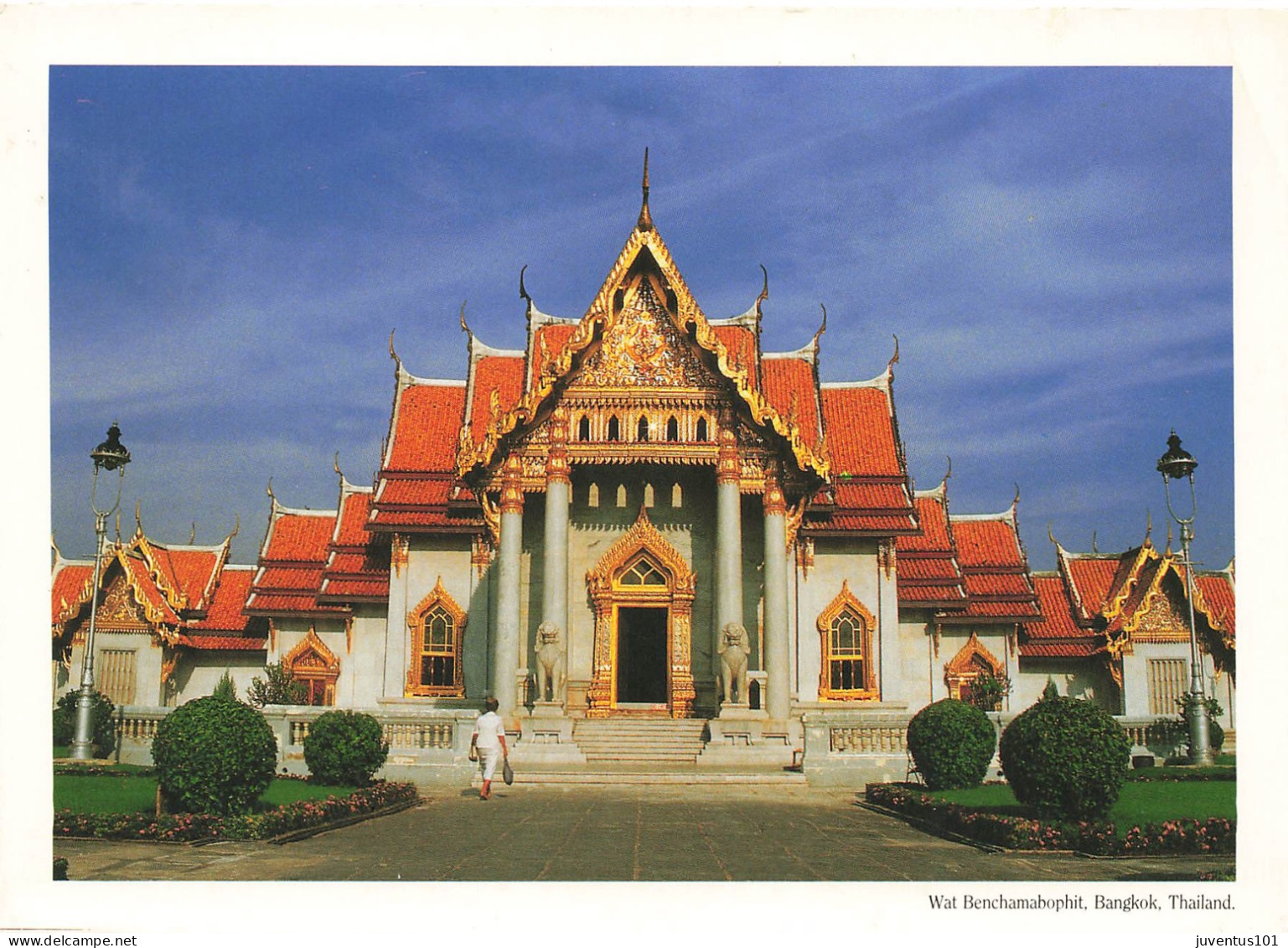 CPSM Wat Benchamabophit,Bangkok-Timbre       L2880 - Thaïlande