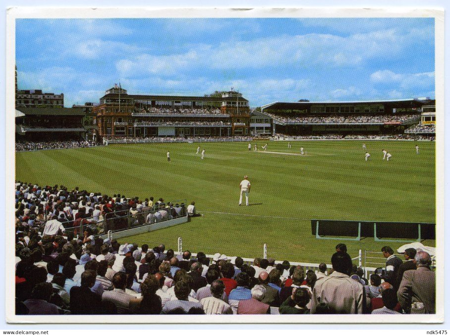 CRICKET : ENGLAND V PAKISTAN, LORD'S, 1983 / NATWEST TROPHY FINAL 1986 POSTMARK (10 X 15cms Approx.) - Cricket