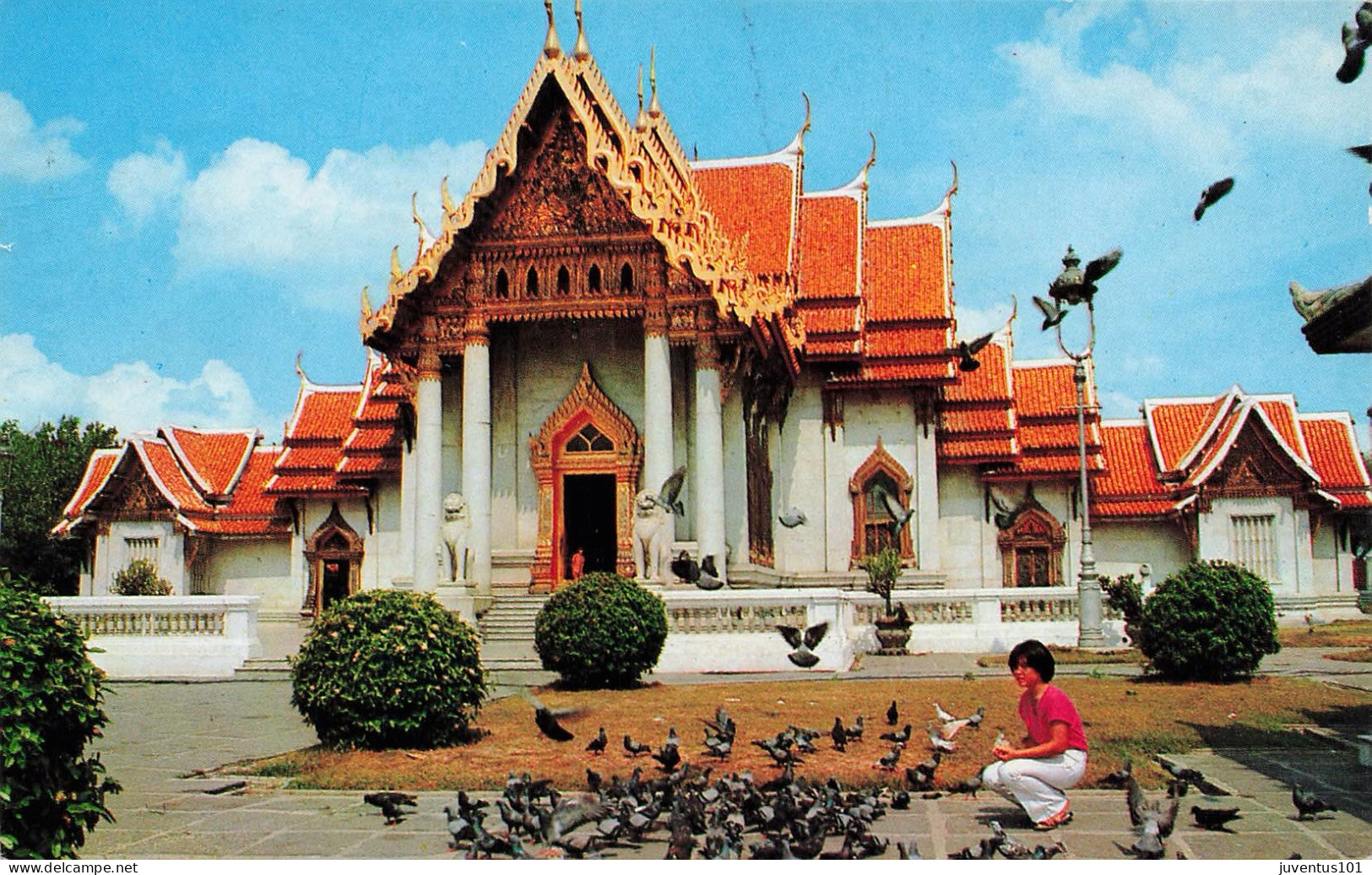 CPSM Wat Benchamabophitr,Bangkok-Timbre       L2880 - Thaïlande