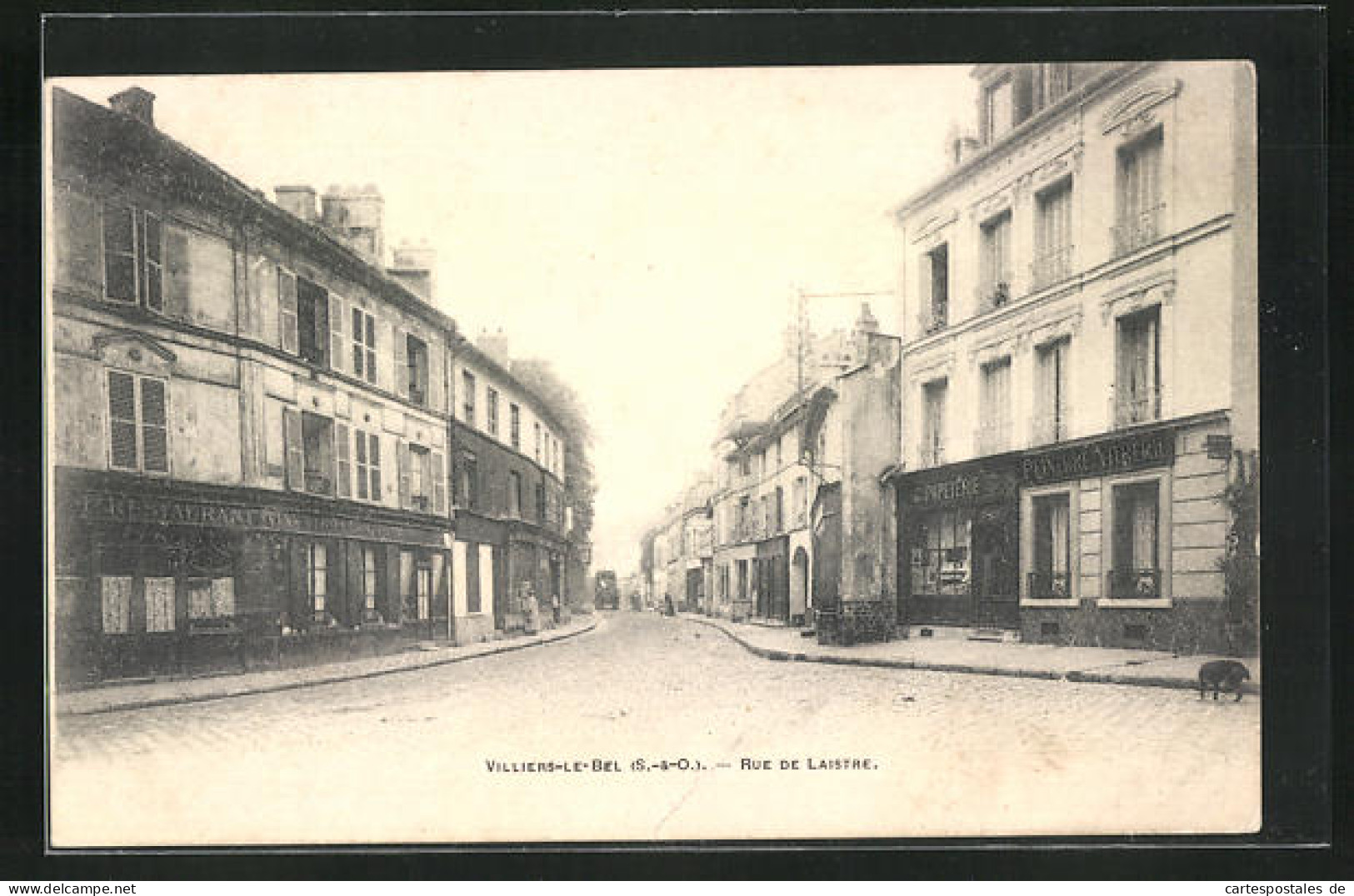 CPA Villiers-le-Bel, Rue De Laistre, Vue De La Rue  - Villiers Le Bel
