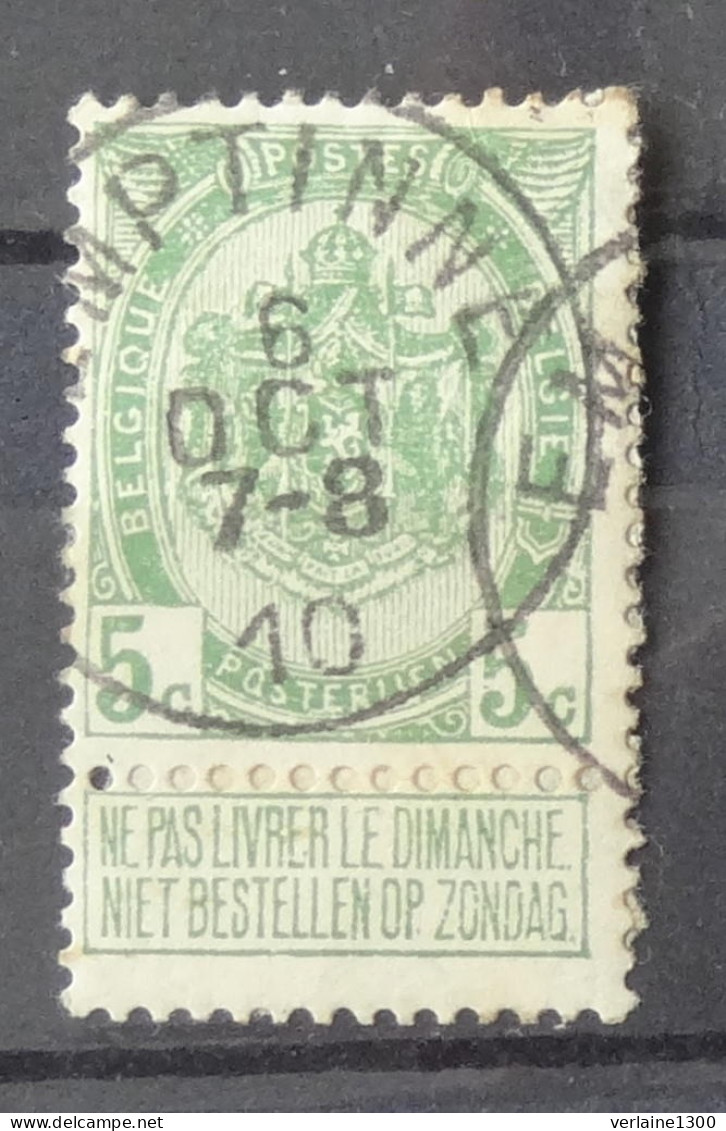 83 Avec Belle Oblitération Rare Emptinne - 1893-1907 Wappen