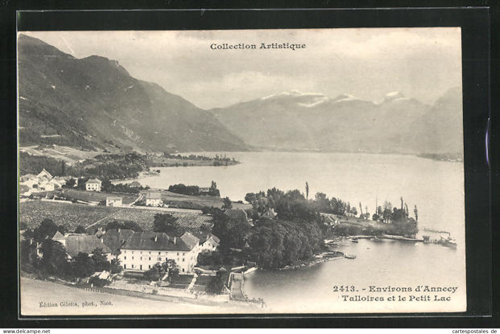 CPA Talloires, Village Et Le Petit Lac  - Talloires