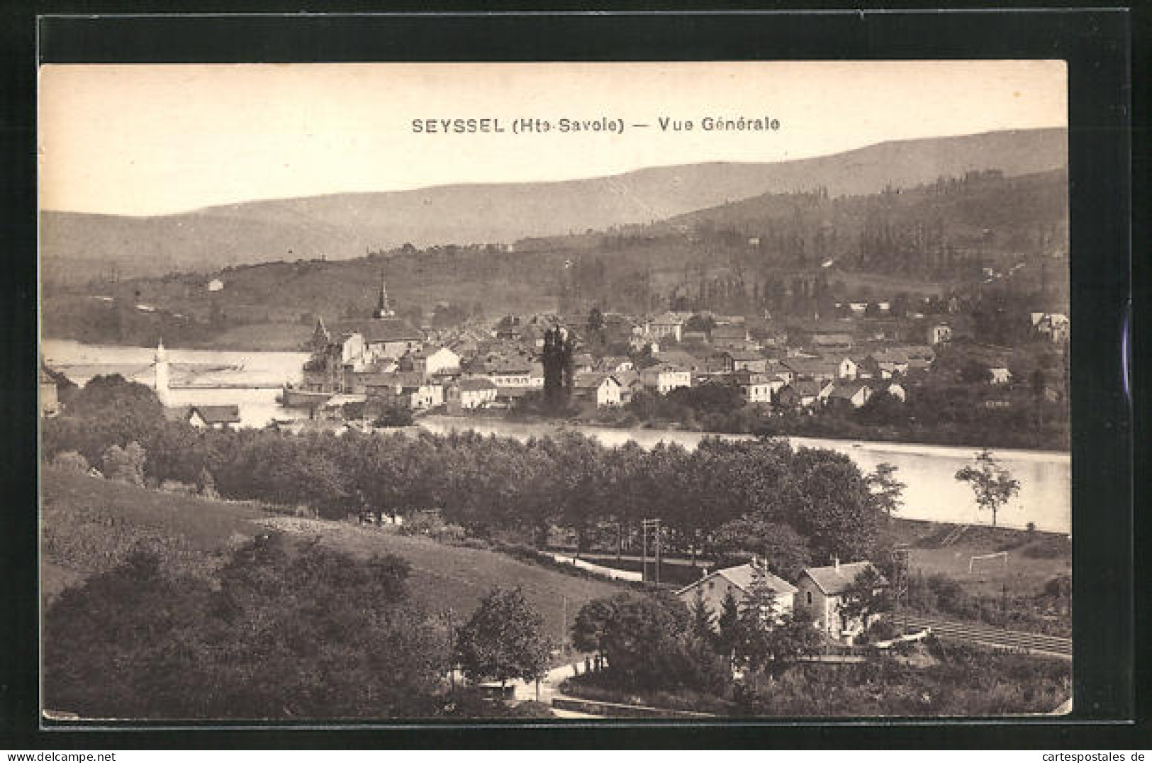 CPA Seyssel, Vue Générale  - Seyssel