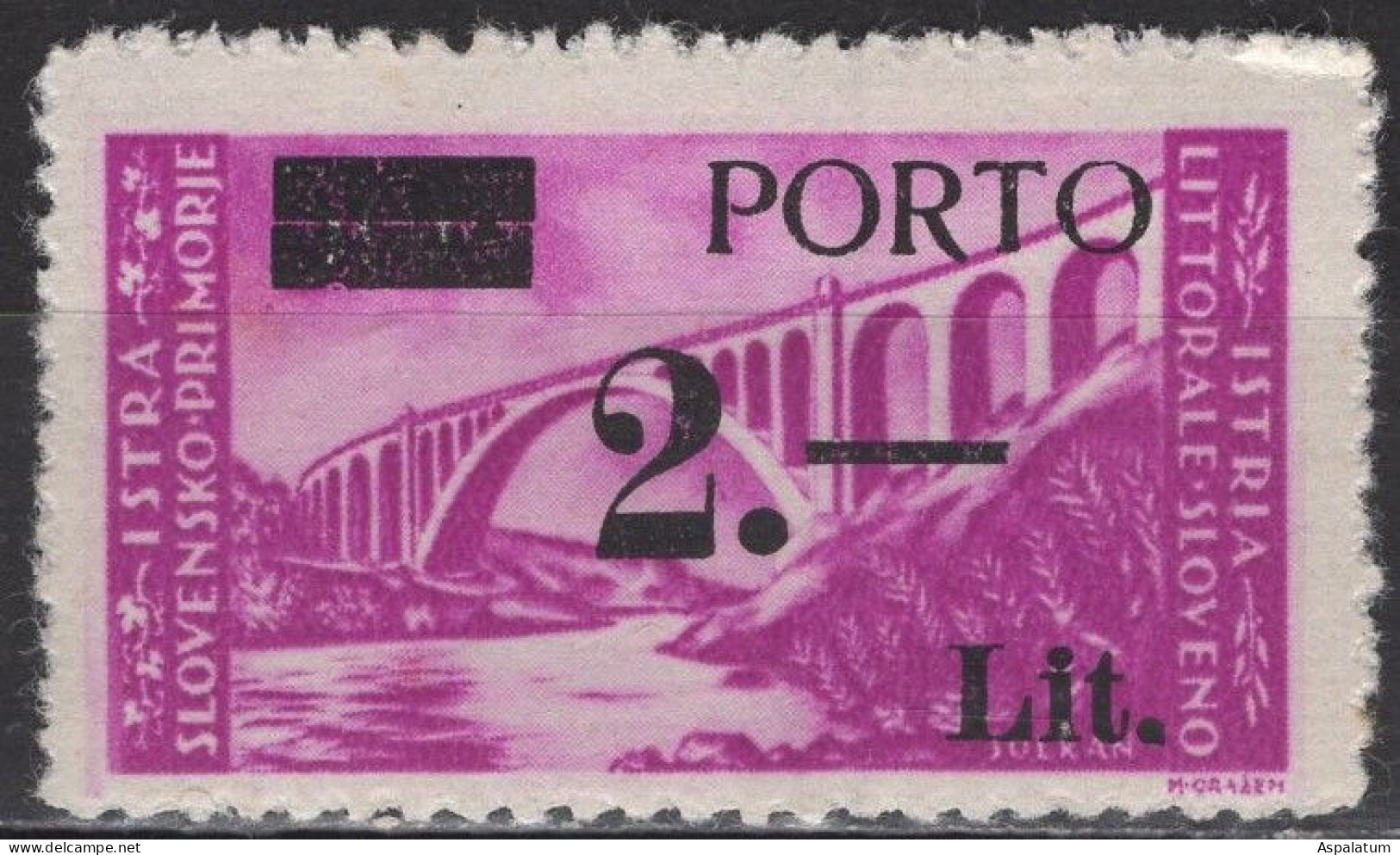 Yugoslavia / Istria And Slovenian Coast / Zone B - Postage Due - Mi 3b - 1946 - Jugoslawische Bes.: Slowenische Küste