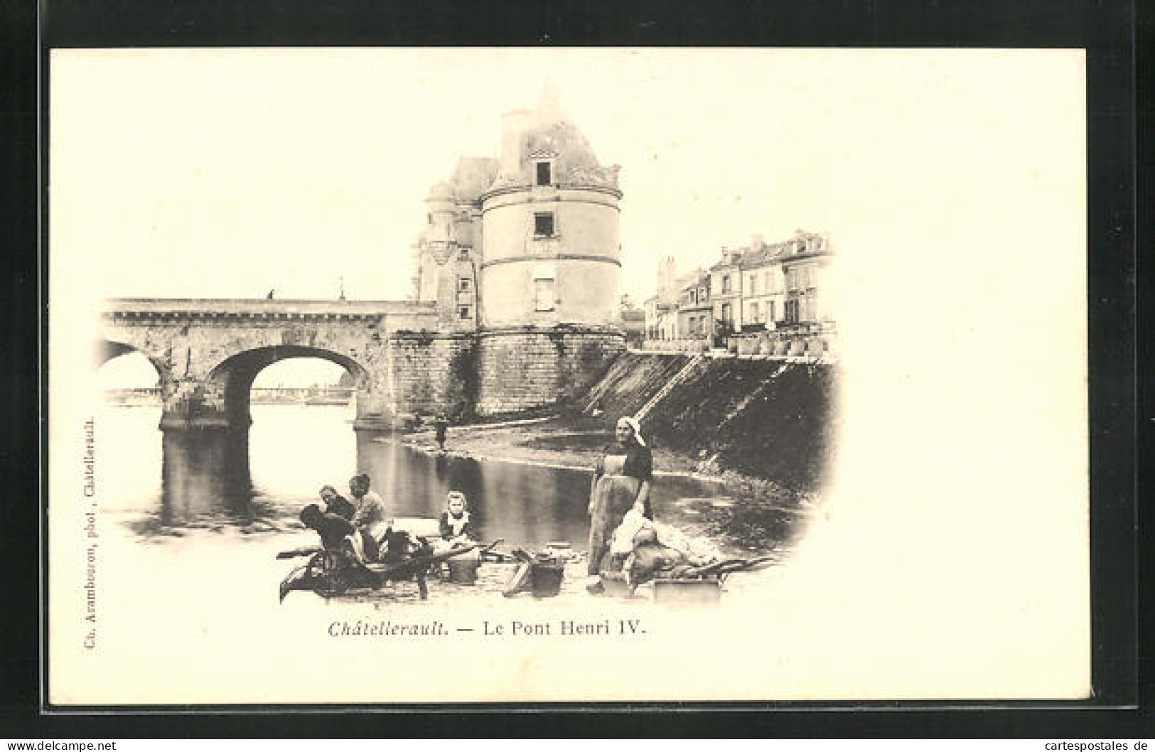 CPA Chatellerault, Le Pont Henri IV  - Chatellerault