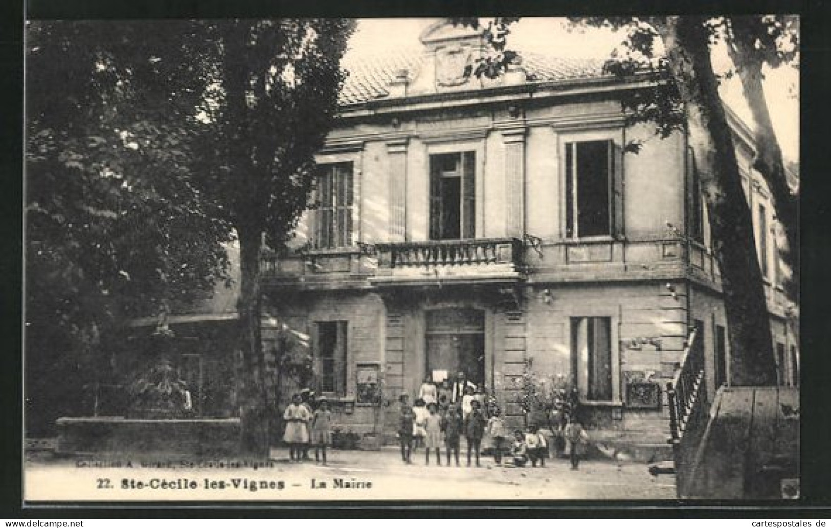 CPA Ste-Cécile-les-Vignes, La Mairie  - Sonstige & Ohne Zuordnung