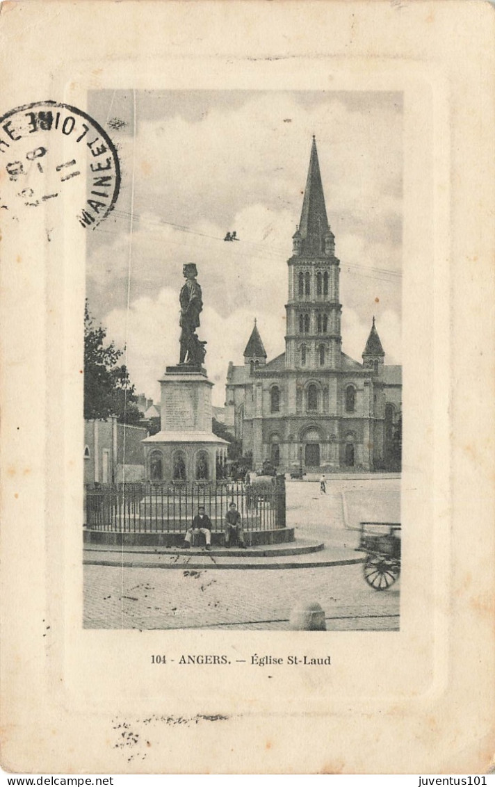 CPA Angers-Eglise St-Laud-104-Timbre       L2892 - Angers