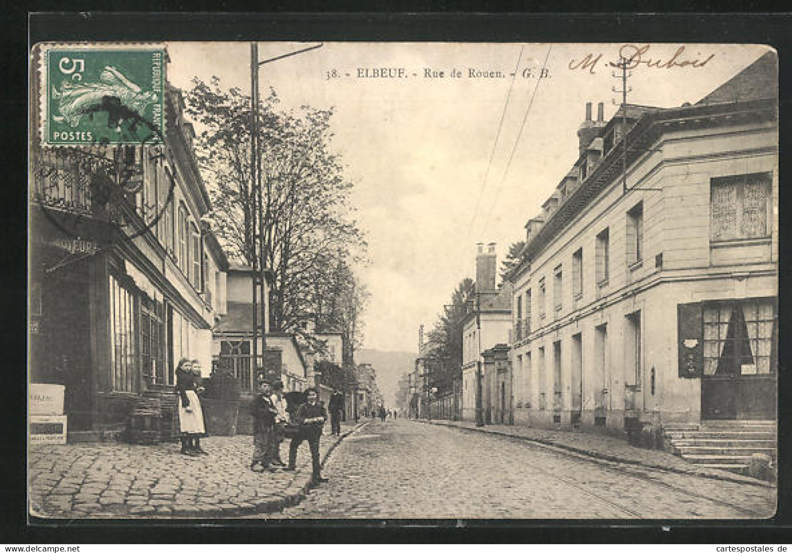 CPA Elbeuf, Rue De Rouen  - Rouen