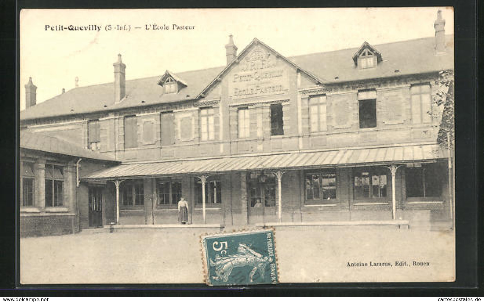 CPA Petit-Quevilly, L`École Pasteur  - Sonstige & Ohne Zuordnung