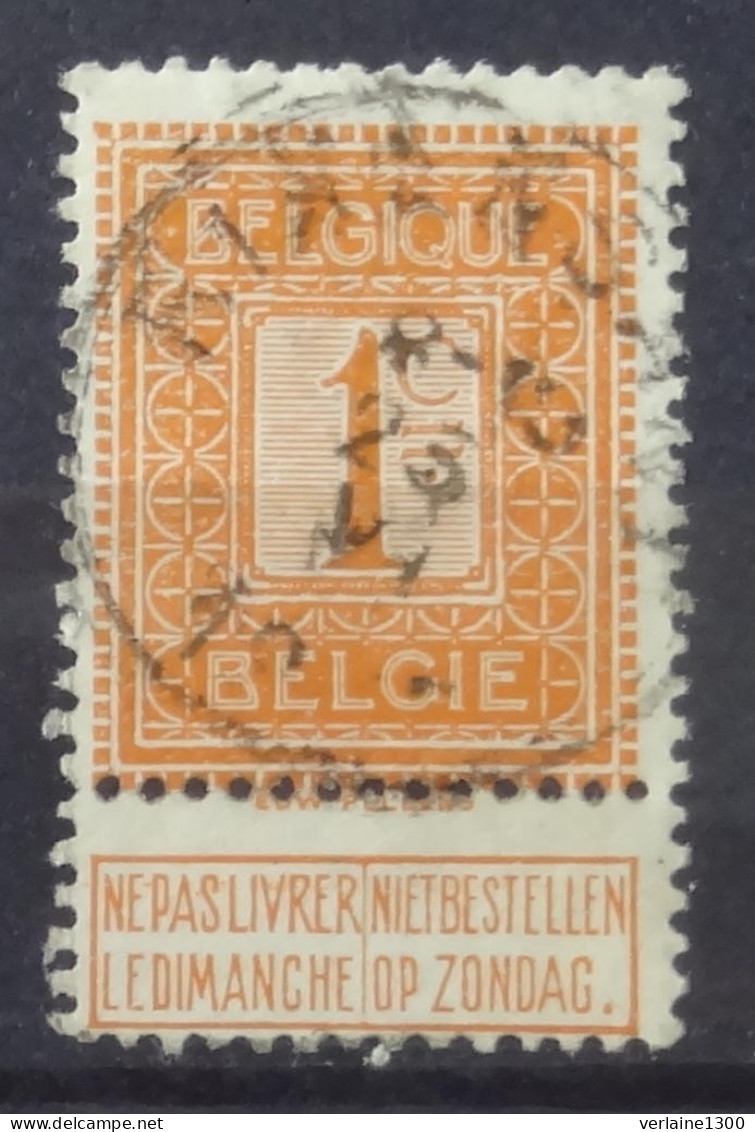 108 Avec Belle Oblitération Rixensart - 1912 Pellens