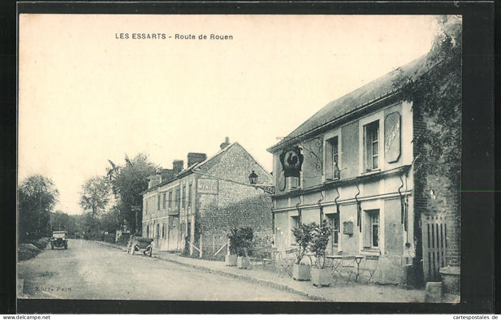 CPA Les Essarts, Route De Rouen  - Rouen